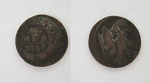 Монета Елизаветы  Денга 1749года   (96)