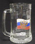 Кружка пивная Флаг России 0,5 л