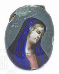 Икона "Святая Мария", 3,2 х 2,5 см.