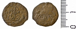 Монета Екатерины II  Полушка , 1768 г. ЕМ 