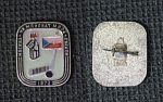 Значок ЧМ по хоккею 1973 г (М160)