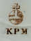 Тарелка "Красный цветок". Фарфор, роспись. Германия