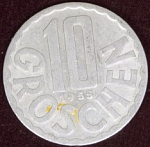 Монета 10 грошенов 1955 г Австрия (3)