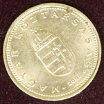 Монета 1 форинт 2001 г.Венгрия (10)
