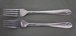 Вилки 2 шт столовые STAINLESS STEEL, длина 20 см  (10)