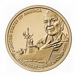 Монета 1 доллар 2025 года Рэй Монтегю (Арканзас), серия Инновация, №26