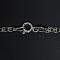 Цепочка серебро 925 пр, вес 2,9 гр, длина 45 см (12)