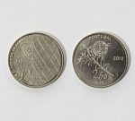 Монета 2,5 евро 2012 г. Португалия.  Летние олимпийские игры в Лондоне