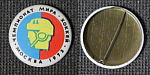 Значок ЧМ Хоккей Москва 1973 г   (М175)