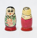 Игрушка Матрёшка, дерево, высота 4 см (10)