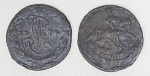 Монета  Екатерины II  Деньга 1774 г ЕМ  (39)