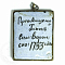 Икона "Преосвященнейший Тихон", 4,5 х 3,1 см.