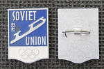 Значок Зимняя Олимпиада 1972, коньки (М105)