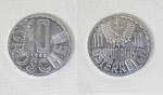 Монета 10 грошен 1998 года Австрия (30)