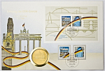 Конверт с монетой "Германия 9.11.1989г."(1)