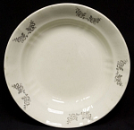 Тарелка суповая, Рижский фарфоровый завод, 1948-70-е годы, 24 см
