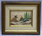 Картина.Мельница. Макей 1916, 13х9,5см
